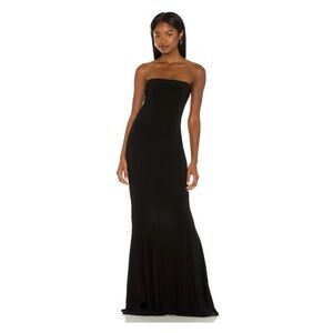 Norma Kamali Black Strapless Gown - Worn Once!